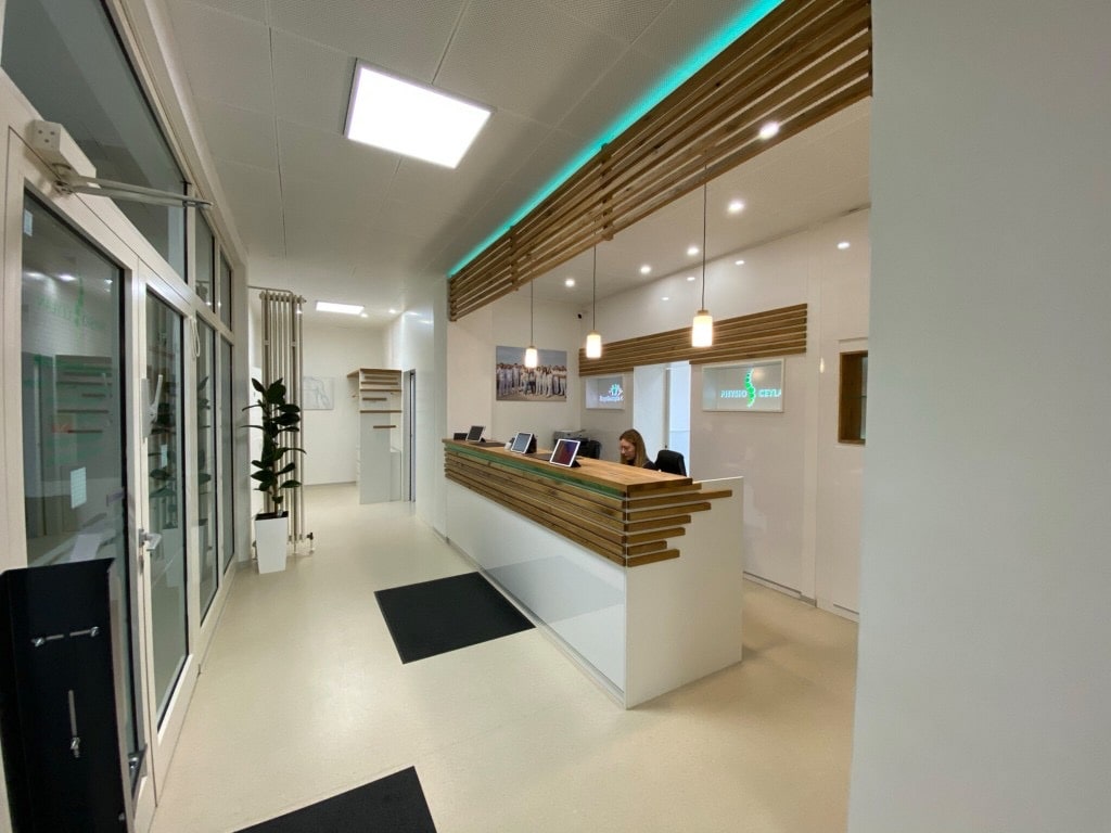 Rezeption der Praxis für Physiotherapie Ceylan in Heilbronn