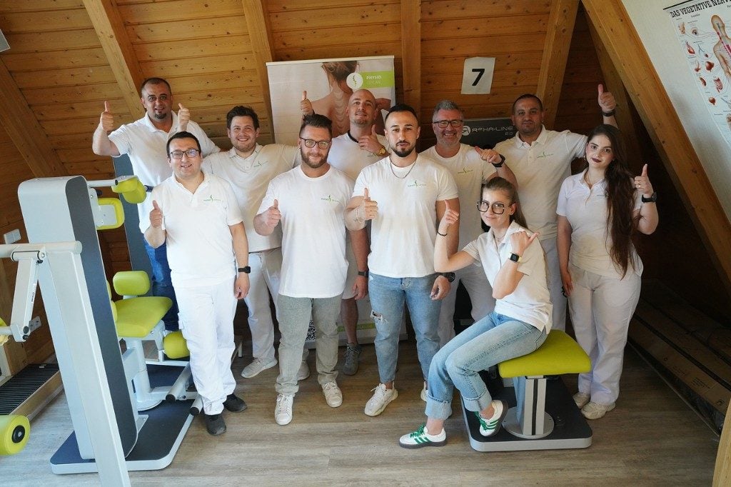 Das Team der Praxis für Physiotherapie Ceylan in Heilbronn